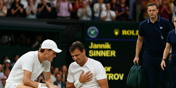 Sinner Advances as Grigor Dimitrov Retires: The Wimbledon Drama No Tennis Fan Wanted