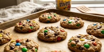 Monster Cookies Peanut Butter, Oats, M&Ms: The Kitchen Sink of Desserts