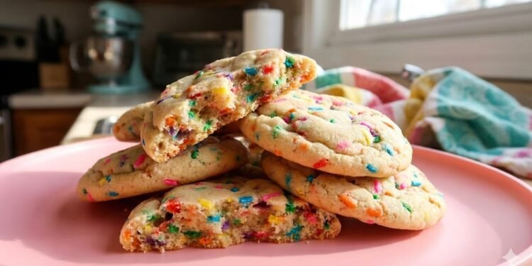 Funfetti Cake Mix Cookies