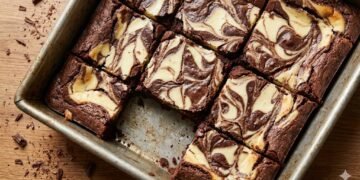 Cheesecake Swirl Brownie Bars