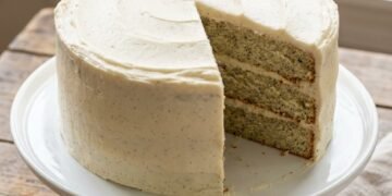 Classic Vanilla Bean Birthday Cake