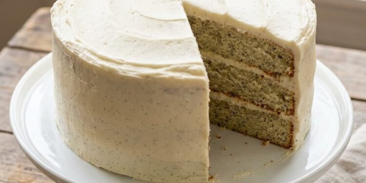 Classic Vanilla Bean Birthday Cake