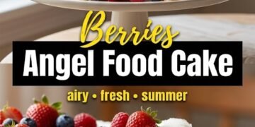 Angel Food Cake with Fresh Berries