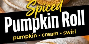 Pumpkin Roll with Cream Cheese Filling