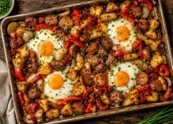 Easy Sheet Pan Breakfast Hash