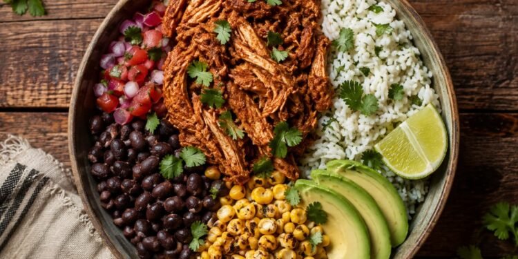 Freezer-Friendly Chicken Burrito Bowls