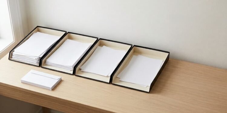 A Simple System for Handling Mail and Paperwork