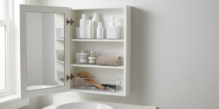 How to Organize Your Bathroom Cabinet for Easy Mornings