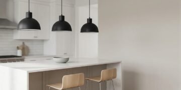How to Choose Pendant Lighting for Your Kitchen Island