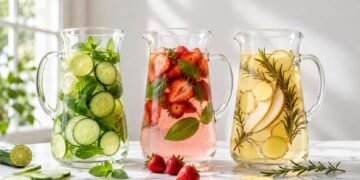 Three Refreshing Fruit-Infused Water Combinations